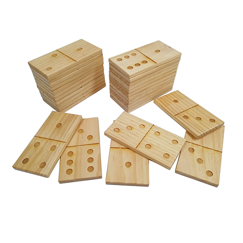 1804306-Wooden Dominos Toys