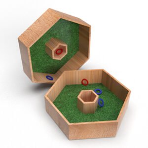 Natural Hexagonal Washer Toss