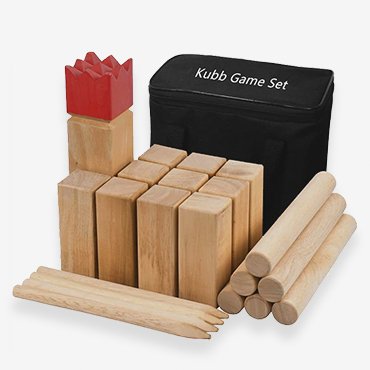 kubb game set