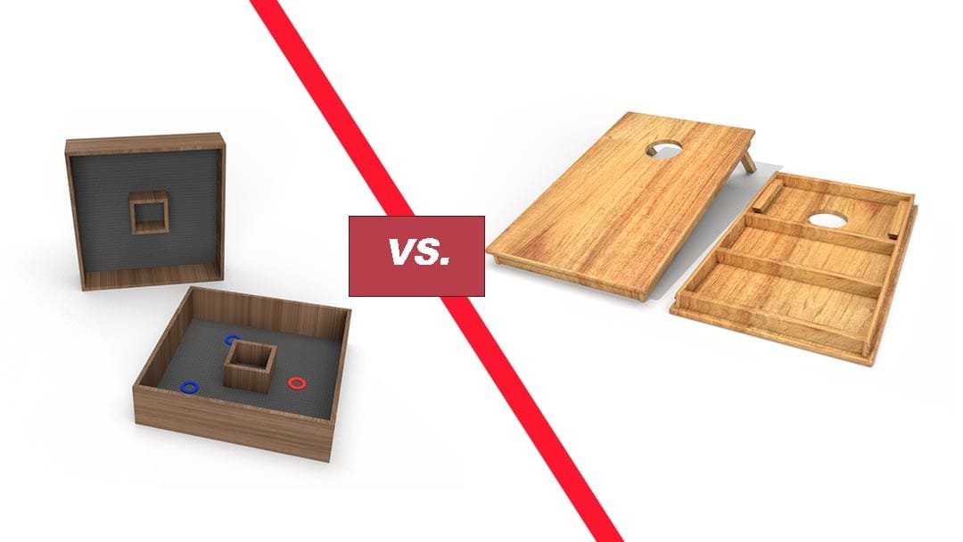 washer toss VS. cornhole