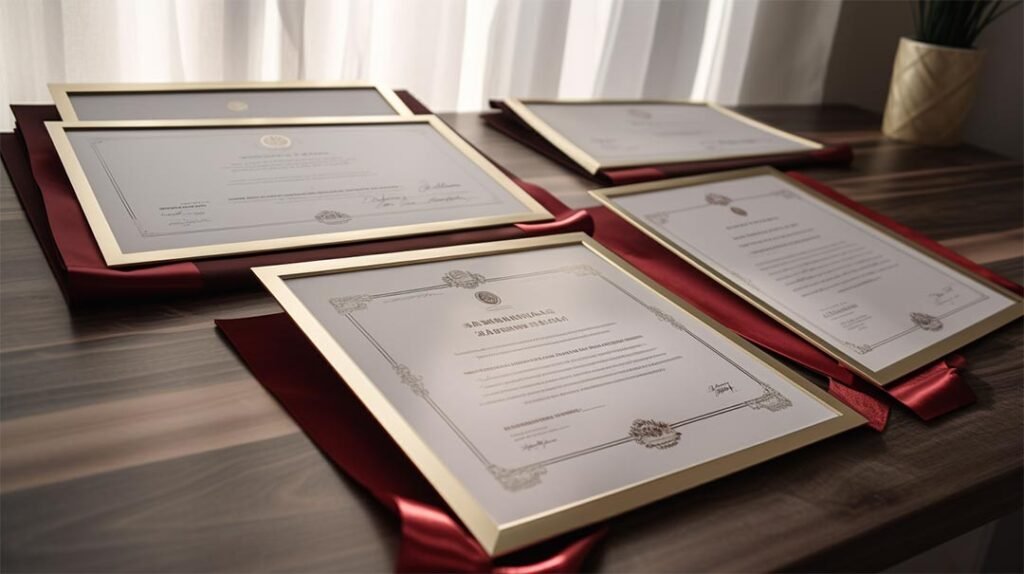 certificates