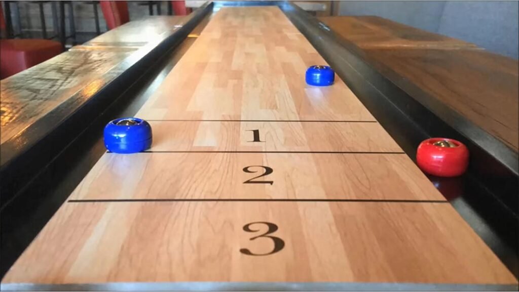 shuffleboard game