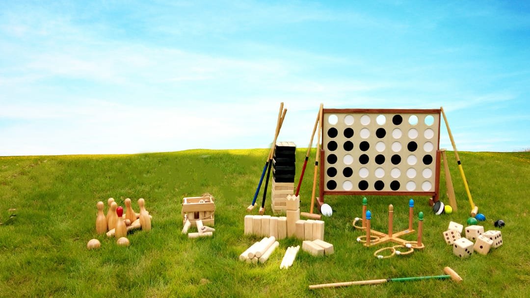 garden game banner