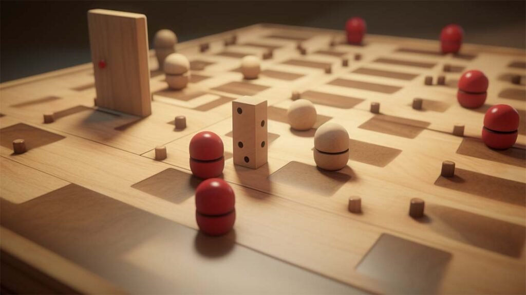 wooden game set