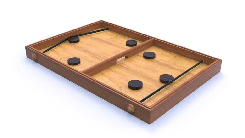 wooden Pucket game