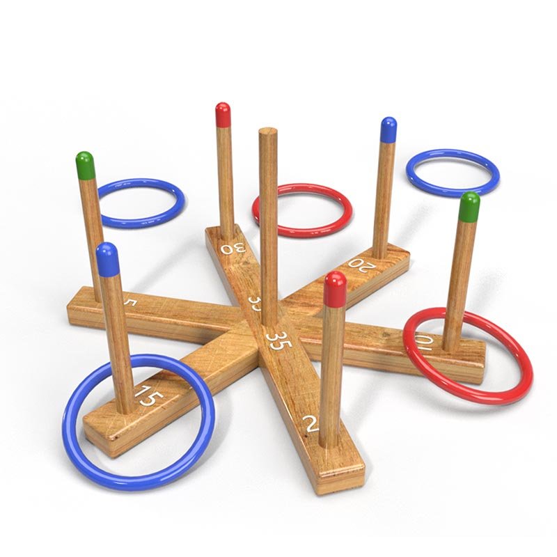 6 player ring toss game