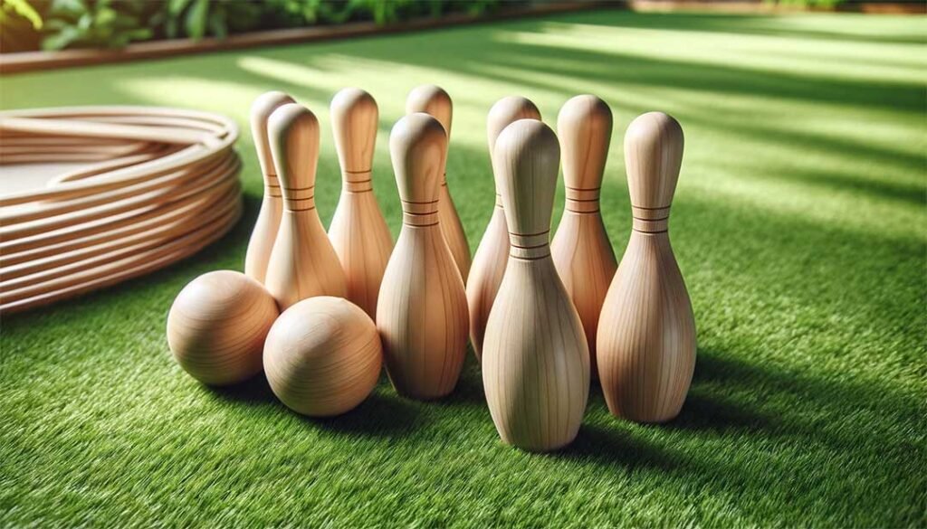 wooden bowling game manufacturer