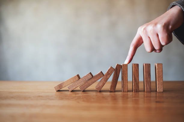 wooden dominoes