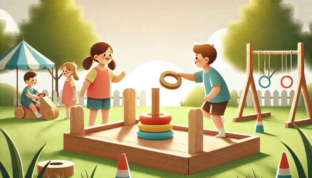 wooden game for kids