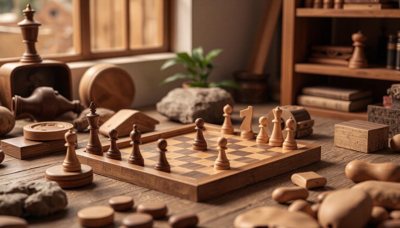 Wooden Board Games