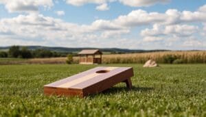 wooden outdoor games