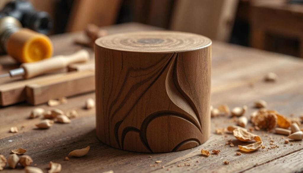 carving molkky game Walnut