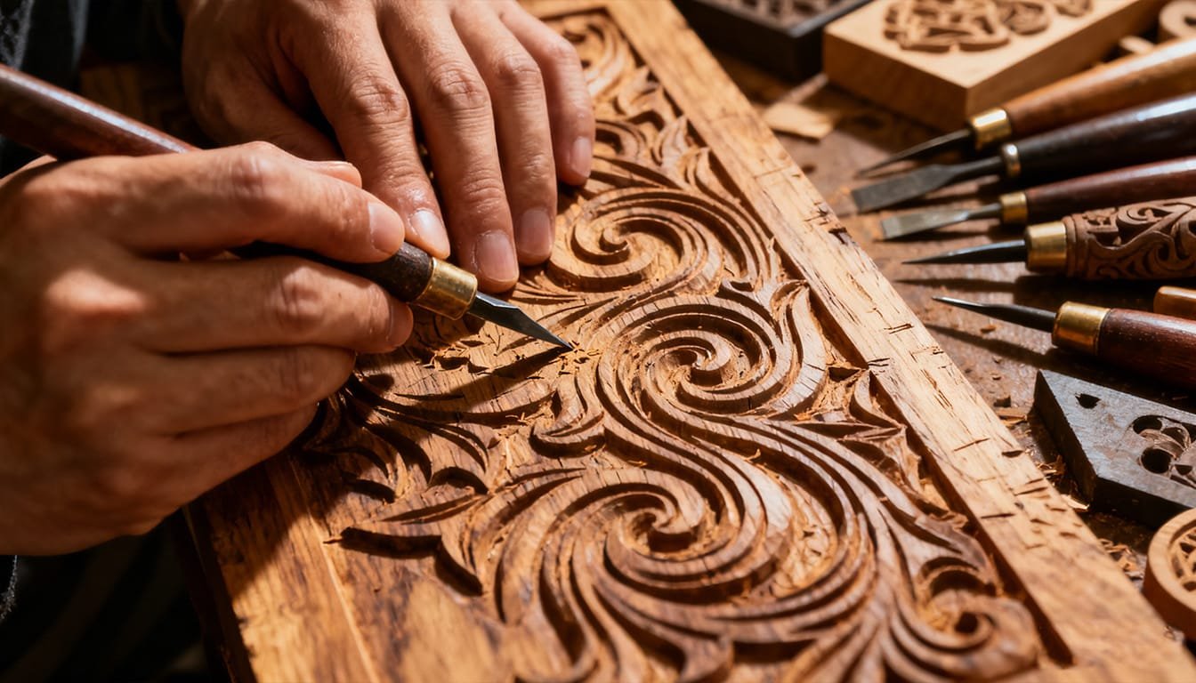 Hand-carved Patterns